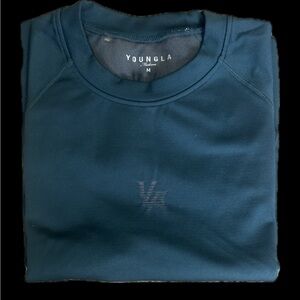 YoungLA Deep Teal compression shirt
